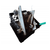 Conduit Bender - Milk Crate Full of Floor Dollys