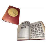 Tote of Stamp Collection - Disney Stamps, Collector Albums, Price Index Guides, & Stamp Maps
