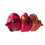 3 - 5 Gallon Gas Cans