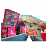 Cherished Collection of Troll Doll Cases - Troll Clothes - Troll Stocking - Large Amount of Troll Dolls, Troll Lollypop Molds