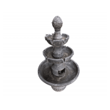 3 Tier Water Fountain - Resin - Appro 48in H