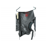 Ladies Leather Chaps Size Large
