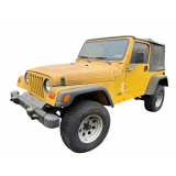 2000 Jeep Wrangler - 140,000 Miles - with Soft Doors - Rear Seat - 5 Speed - 4x4 - VIN: 1J4FA29P61P311387