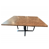 1 Table w 2 Chairs Table aprox 48" x 30"