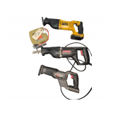 DeWalt Sawzall NOT INCLUDED - Porter-Cable Battery Sawzall, Craftsman Electric Sawzall, Black & Decker Electric Jigsaw, No Batteries