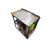 Stainless Steel 3 Tier Cart - No Contents