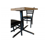 1 Table w 2 Chairs Table aprox 36"