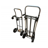 2 Grey Metal Moving Dollies