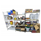 4 Stainless Steel Shelves