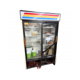 True Mfg. Sliding Door Merchandiser Refrigerator - Model GDM-45 - 115V - 51 1/2" x 31" x 83"