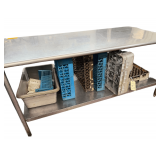 Assorted Glassware/ Dish Racks