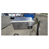 Stainless Steel Prep Station - Needs Freon