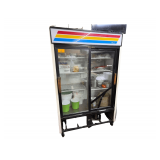True Mfg. Sliding Door Merchandiser Refrigerator - Model GDM-45 - 115V - 51 1/2" x 31" x 83"