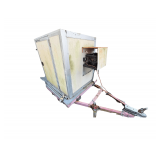 Equipment Innovators Omnicube Aluminum Transport Refrigerator Trailer - Model TR 36-31 - S/N 9E8-1742