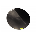 32" Round Black/ Brown Reversible Table Tops - 4 Count
