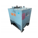 Approx. 275 Gal Steel Tank - Tote on Skid