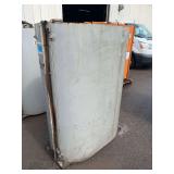 Approx. 275 Gal Steel Tank w/ Gauge on Skid