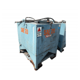 Approx. 275 Gal Steel Tank - Tote on Skid