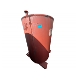 Approx. 330 Gal Steel Tank w/ Skid