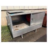 Alum Cabinet w/ Fluid Storage Combination w/ Hose and Reel 67" x 36" x 47"