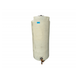 Approx. 200 Gal Round Plastic Tank