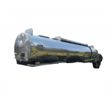 Brenner Stainless Steel Tank Trailer - 3 Compartments - Approx. 7,000 Gal. Capacity
