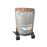 Approx. 330 Gal Steel Tank w/ Skid