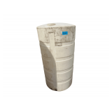 Approx. 175 Gal Round Plastic Tank