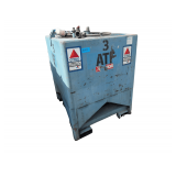 Approx. 275 Gal Steel Tank - Tote on Skid