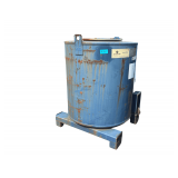 Approx. 330 Gal Steel Tank w/ Skid