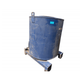 Approx. 330 Gal Steel Tank w/ Skid