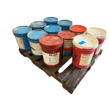 Assorted 5 Gal Pails Greases