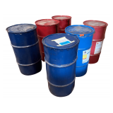 6 Kegs Assorted Grease/Oil - 2 No ID - 2 Citgo Syn. Gear Lube 75W-90 - 1 Chevron Coupling Grease - 1 Citgo Clarion HTEP Grease