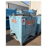 Approx. 275 Gal Steel Tank - Tote on Skid