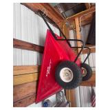 Radio Cart Lawn and Garden Dump Cart