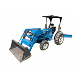 1996 Ford New Holland 1520 HST Diesel Compact Tractor - 1,845 Hours - 4WD - New Holland 7108 Front End Loader w/ 5