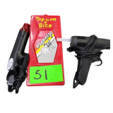 Tap on Screws Heat Gun Hot Glue Gun