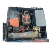 Bosch Lithium Ion 12v Multi Tool - Includes Assorted Attachments, Sanding Pads, Extra Battery and Charger