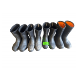 4 Pairs Size 10 Muckboots