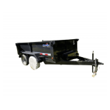 2021 Hawke 6x10 Tanden Axle Dump Trailer - *Only used a few times* - 24in Side Walls - 7000lb GVW - VIN: 7PWFL1023NM000132