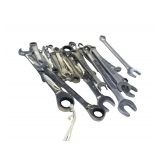 A Mix of Stanley and Craftsman Boxed in Wrenches