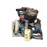 BOSCH 18V Tool Assortment With Batteries