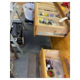Contents in Lower Drawers of Work Bench