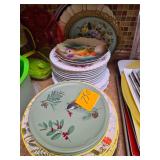 Lot of Various Plates