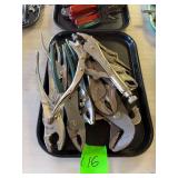 Vise Grips & Assorted Pliers