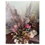 Faux Flower & Artificial Plant Arrangement