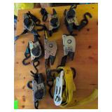 Automatic Retractable Ratchet Tie-down Strap, Cam Buckle Tie-down Strap, Heavy-duty Ratchet Tie-down Strap, Tow Strap