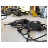 2 Electric Craftsman Rotary Tools