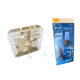 Clam Ice Fishing Chair - Box Fan
