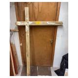 Wooden Mailbox Post - 45" x 75"